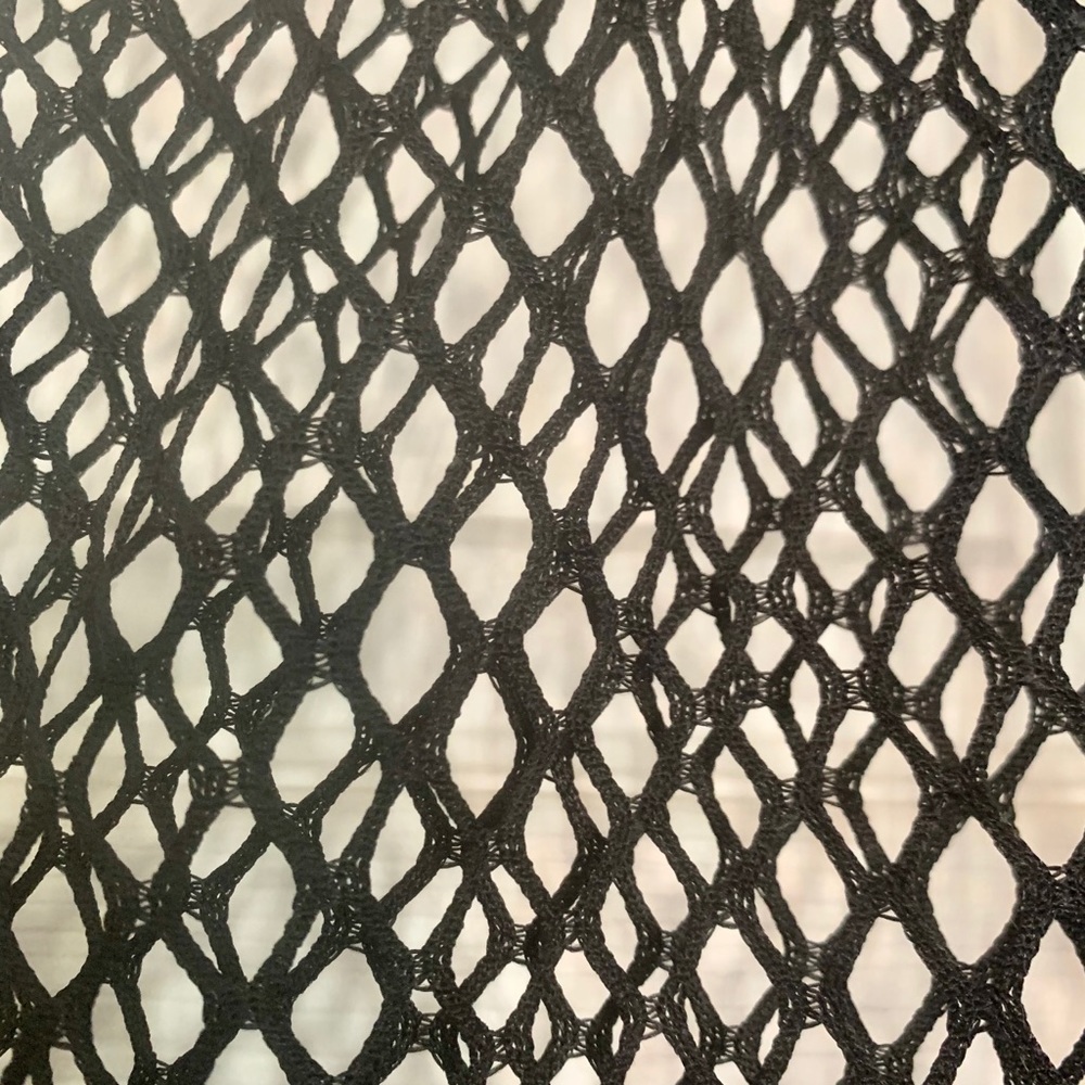 Black Mesh Shirt - Picture 3 of 3